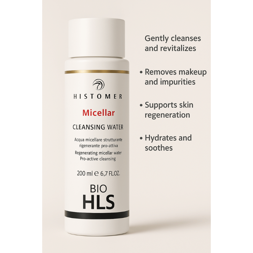 Histomer Micellar Cleansing Water 200ml – BIO HLS gentle cleanser
