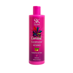 Bright pink bottle of Sarah K Carnival Conditioner with Castanha do Pará – 500ml intense nourishing conditioner for chemically treated hair