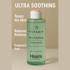 Histomer Hisiris Ultra Soothing Toning Lotion 200ml – gentle toner for sensitive skin in UAE climate