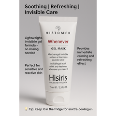 Histomer Hisiris Whenever Gel Mask 50ml – soothing gel mask for sensitive and irritated skin