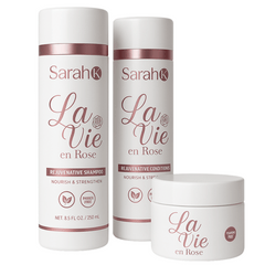 Sarah K La Vie en Rose Shampoo, Conditioner & Hair Mask Set
