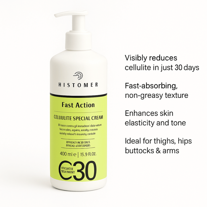 C30 Fast Action Cellulite Special Cream – 400ml - E11 Store