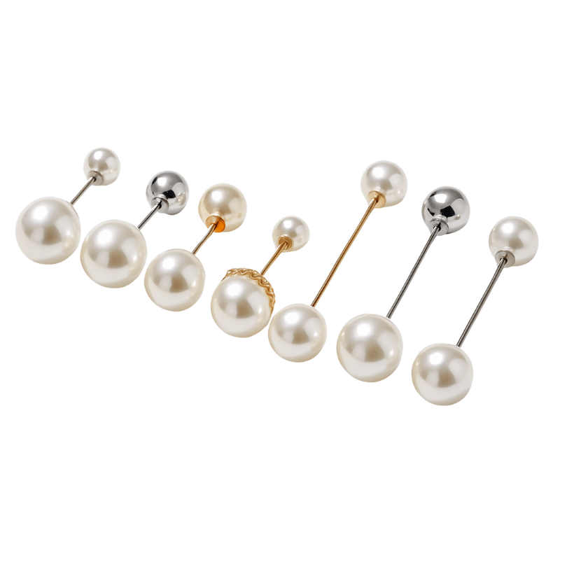 Elegant Faux Pearl Brooch Pins – For Sweaters, Shawls, Cardigans & Dresses - E11 Store