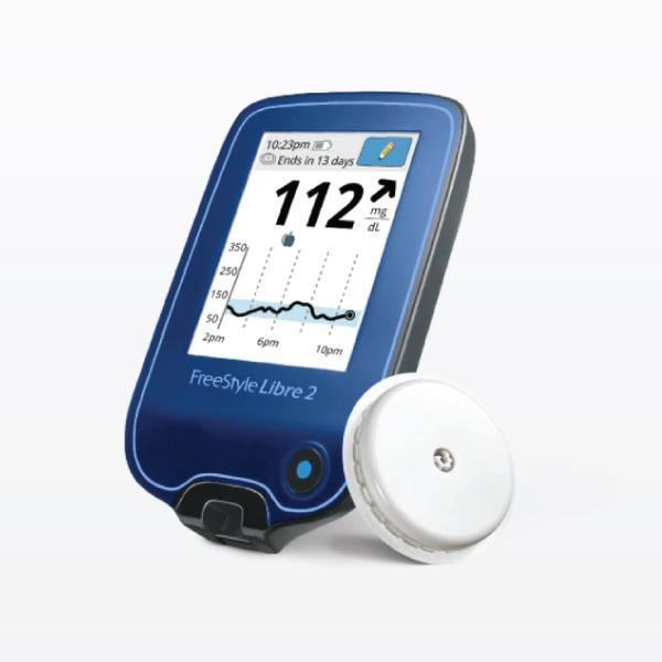 Abbott FreeStyle Libre 2 Reader – glucose monitor device compatible with Libre 2 Sensor, available in UAE - E11 Store