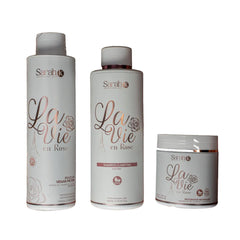 La Vie en Rose Shampoo, Conditioner & Hair Mask Set available at E11 Store