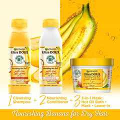 Garnier Ultra Doux Nourishing Banana Hair Food