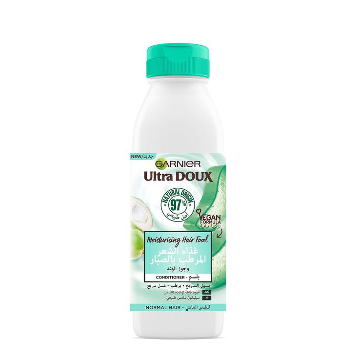 Garnier Ultra Doux Aloe Vera Hair Food Conditioner 350ml bottle, E11 Store