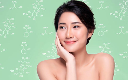AHA, BHA, PHA: Know Korean Skin Care Exfoliating Acids