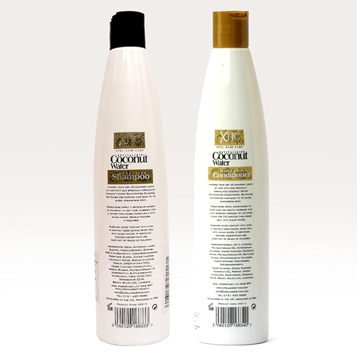 Xpel Hair Care Revitalising Coconut Water Shampoo & Conditioner, 400ml  - E11 Store