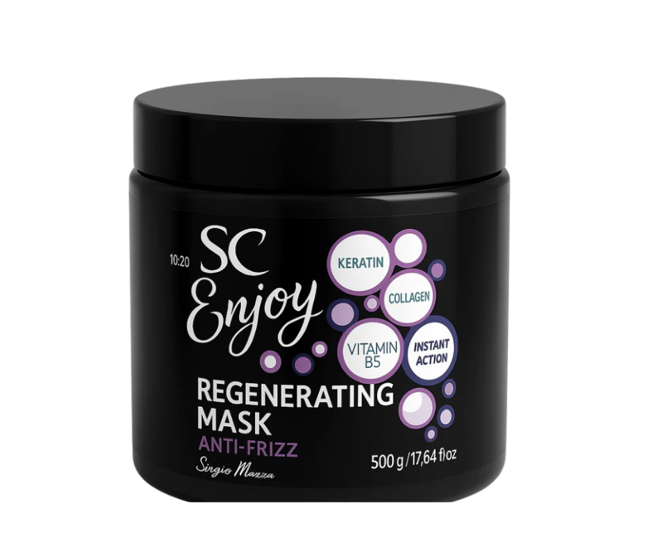 Sarah K Enjoy Regenerating Hair Mask 500g – Deep Conditioning Keratin Treatment for Frizz Control