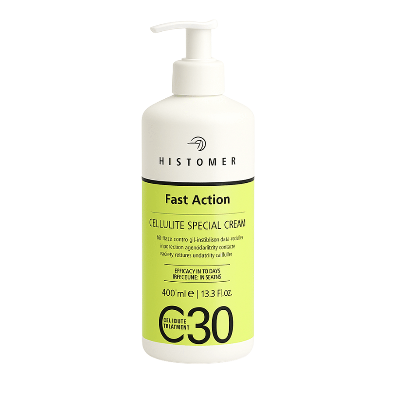 Histomer C30 Fast Action Cellulite Special Cream – 400ml Anti-Cellulite Body Treatment Bottle