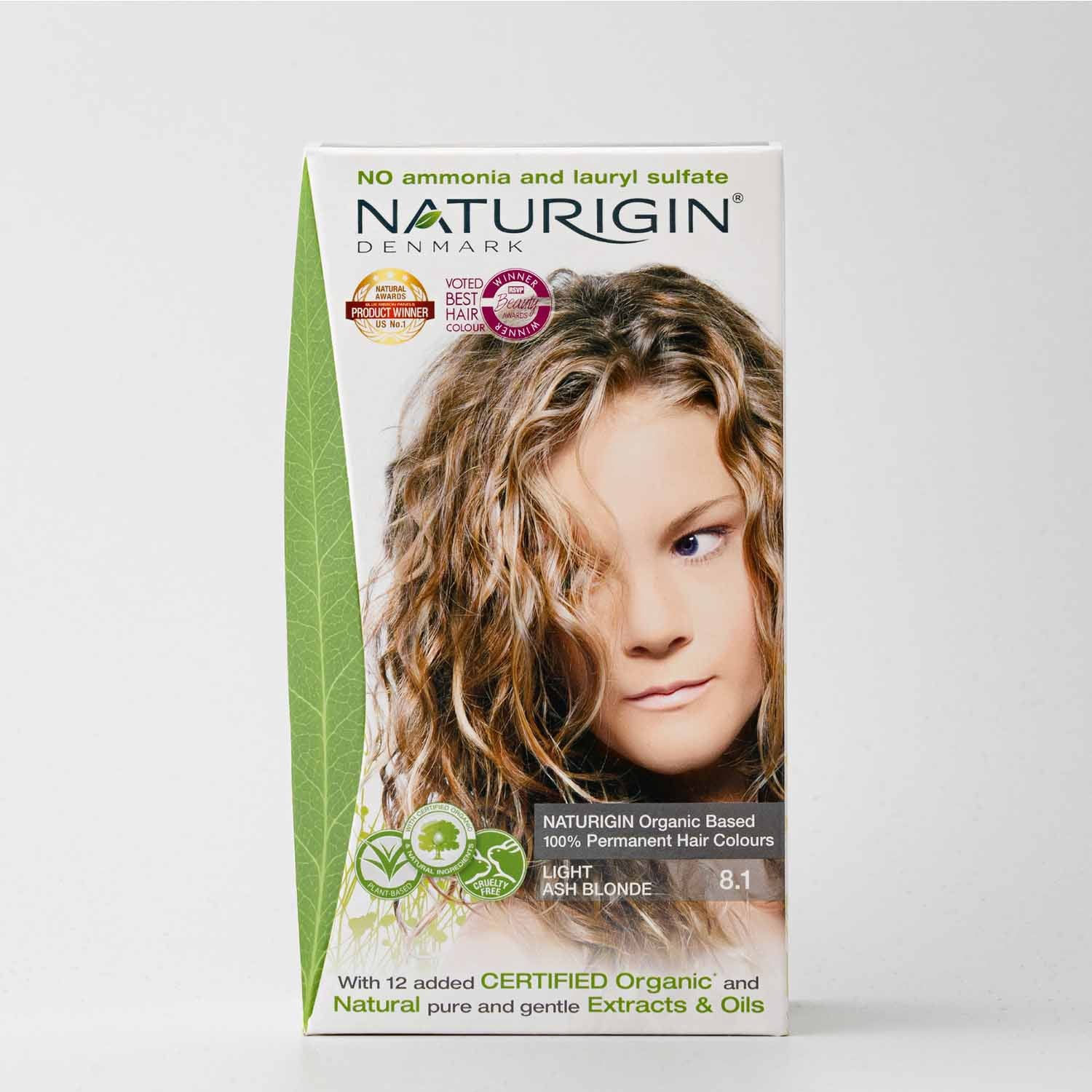 NATURIGIN Light Ash Blonde 8.1 Hair Color, E11 Store