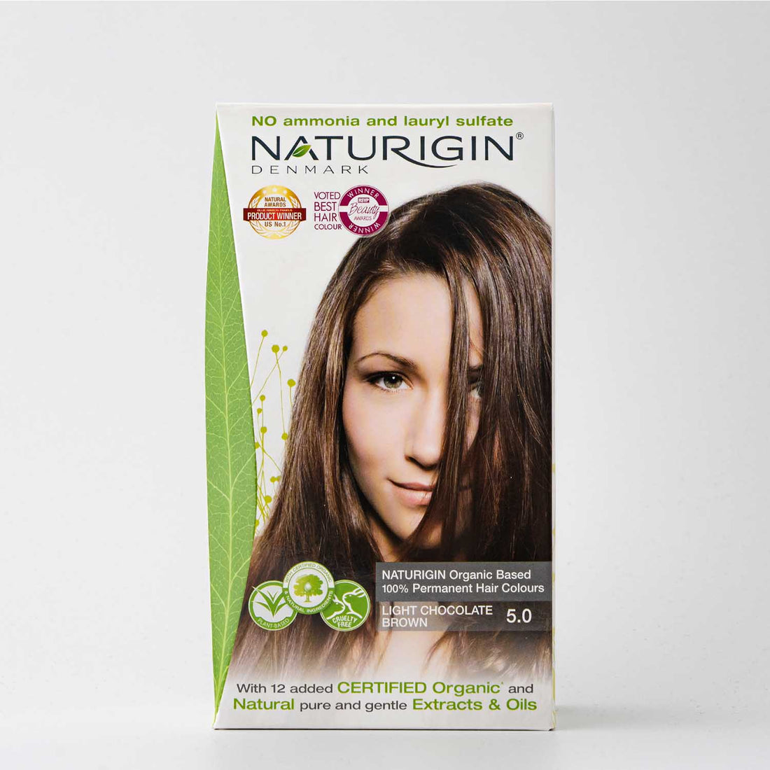NATURIGIN Light Chocolate Brown 5.0 Hair Color - E11 Store