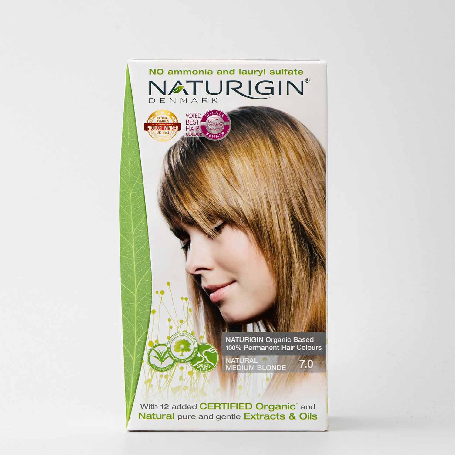 NATURIGIN Natural Medium Blonde 7.0 Hair Color, E11 Store