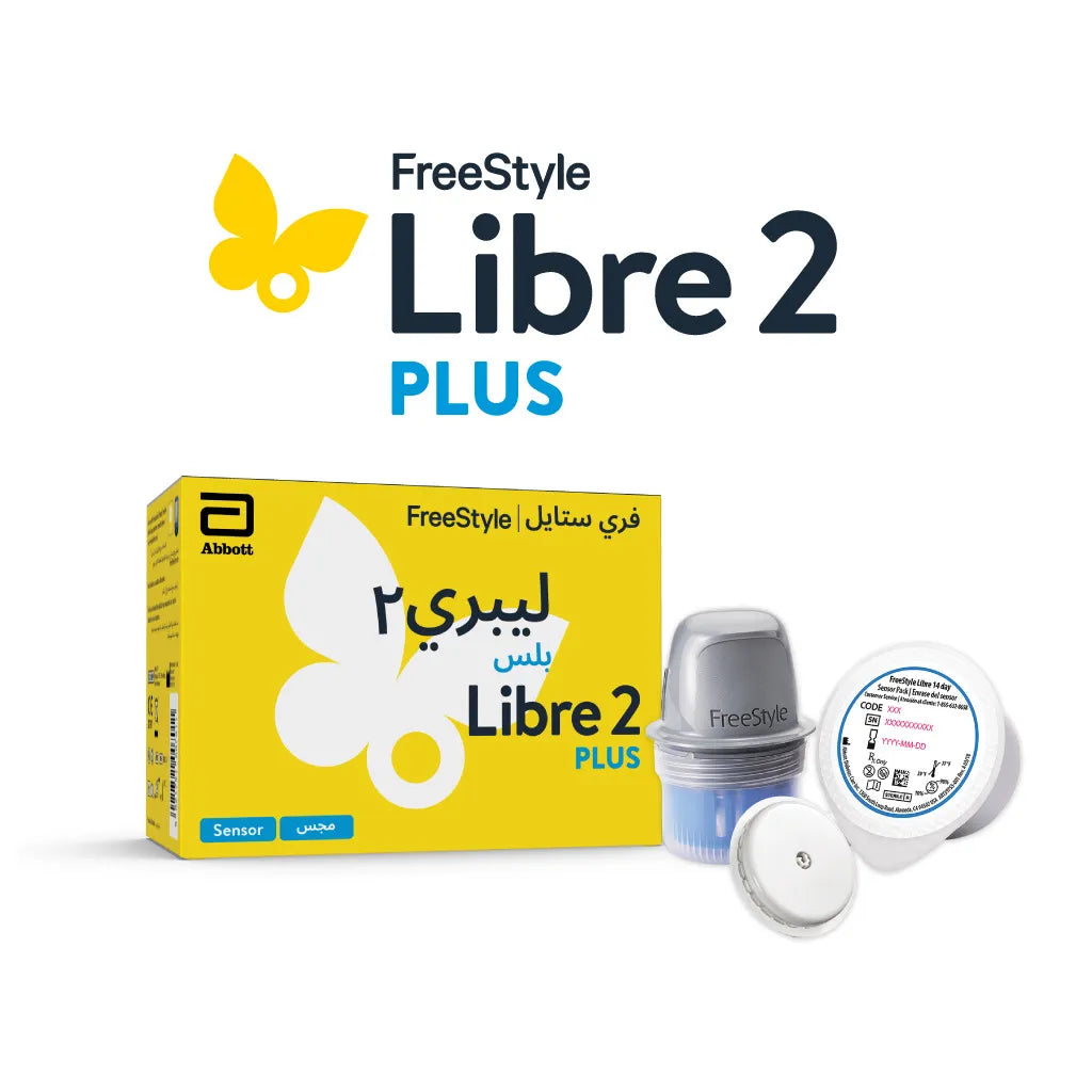 FreeStyle Libre 2 Plus Sensor – Abbott continuous glucose monitors available in UAE at E11Store.