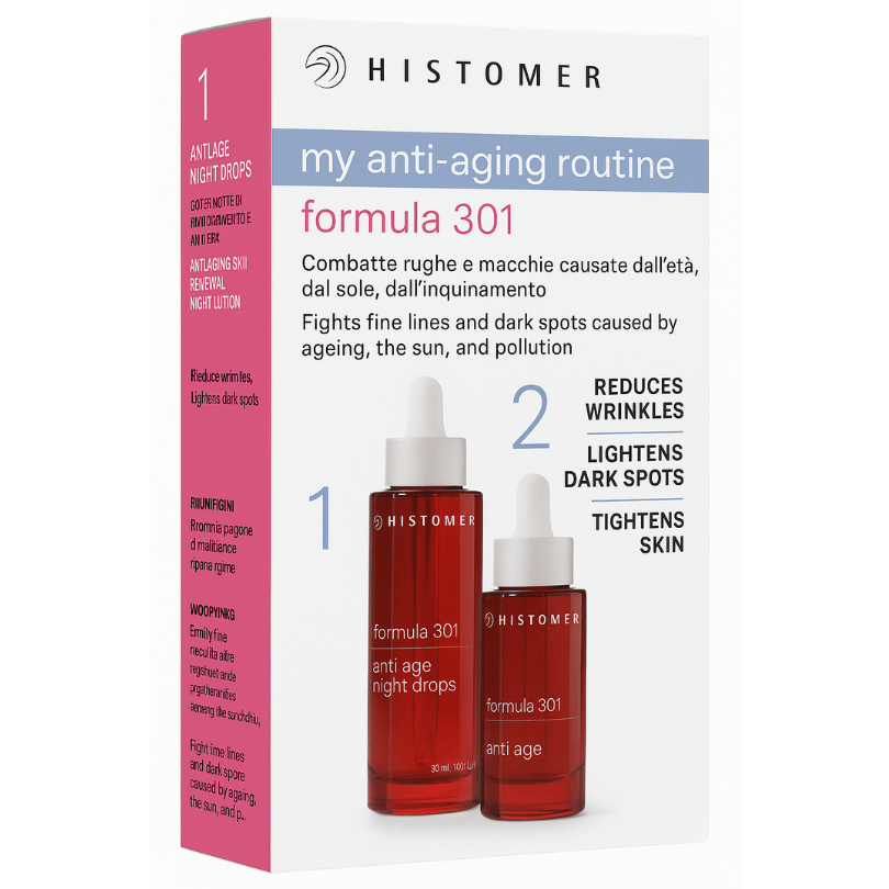 Histomer Formula 301 Anti-Age Day & Night Drops Kit – 2-step treatment for oily skin