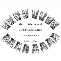 Own it Style: Natural - Curl type: Extra