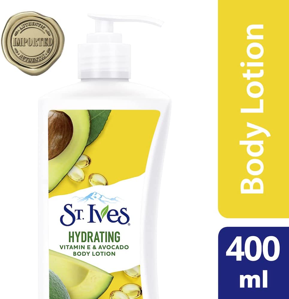St. Ives Vitamin E And Avocado Hydrating Body Lotion White 400ml