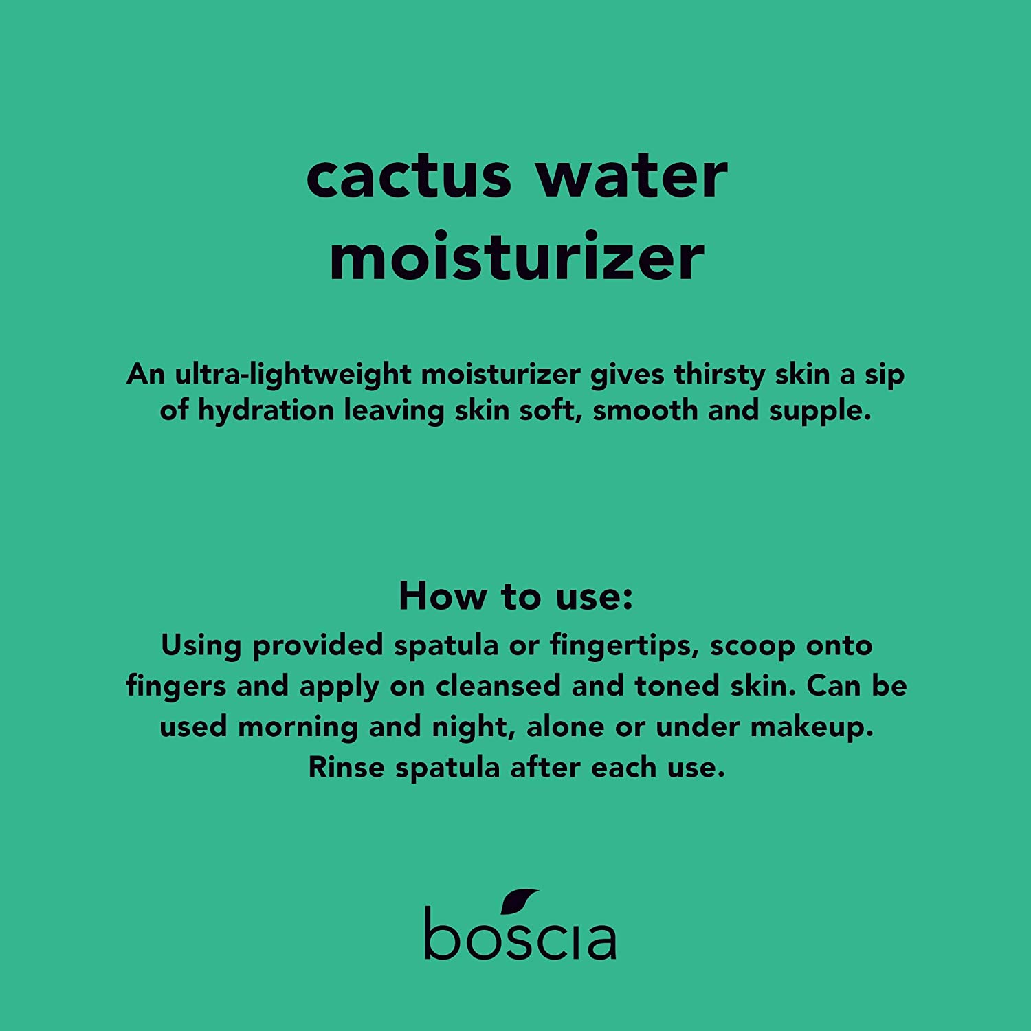 Boscia - Cactus Water Moisturizer