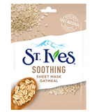 St. Ives Soothing Oatmeal Sheet Mask (Pack Of 1)