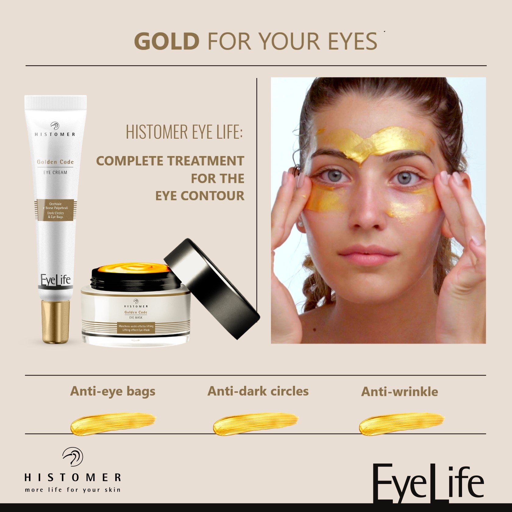 Histomer - Eye Life Golden Code Eye Cream