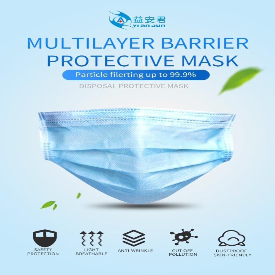 Face Mask Multilayer Protective - E11 Store