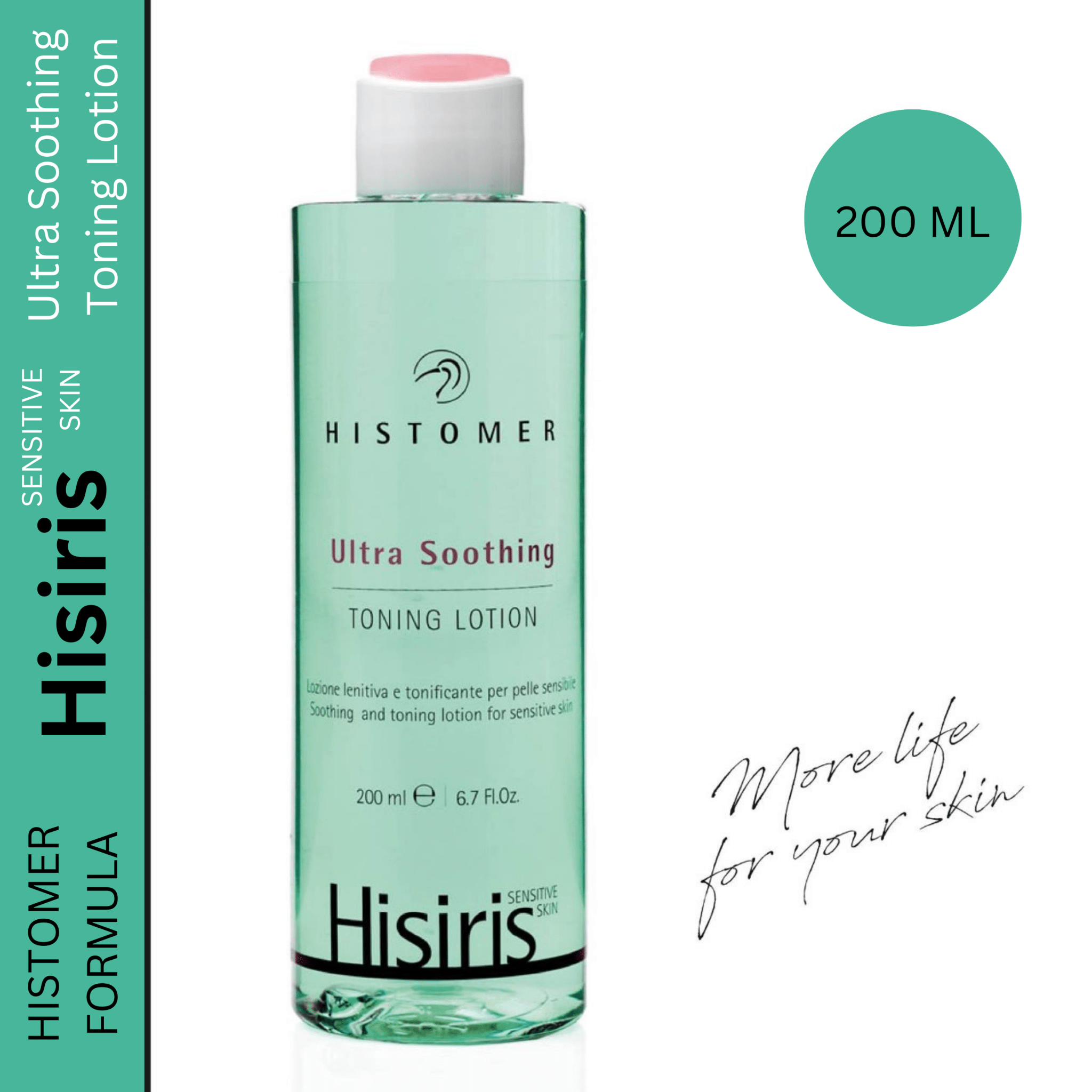 Histomer Hisiris Ultra Soothing Toning Lotion – Alcohol - Free Toner for Sensitive Skin | 200ml UAE - E11 Store